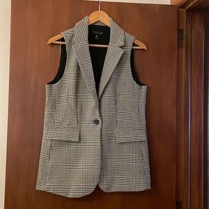 Rachel Zoe sleeveless blazer.